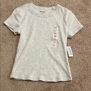 Old Navy Light Gray Kids Tee